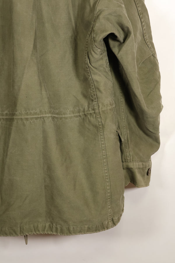 1957 Contract, S-S, U.S. Military, M51 Fold Jacket, No Liner, Faded, Used