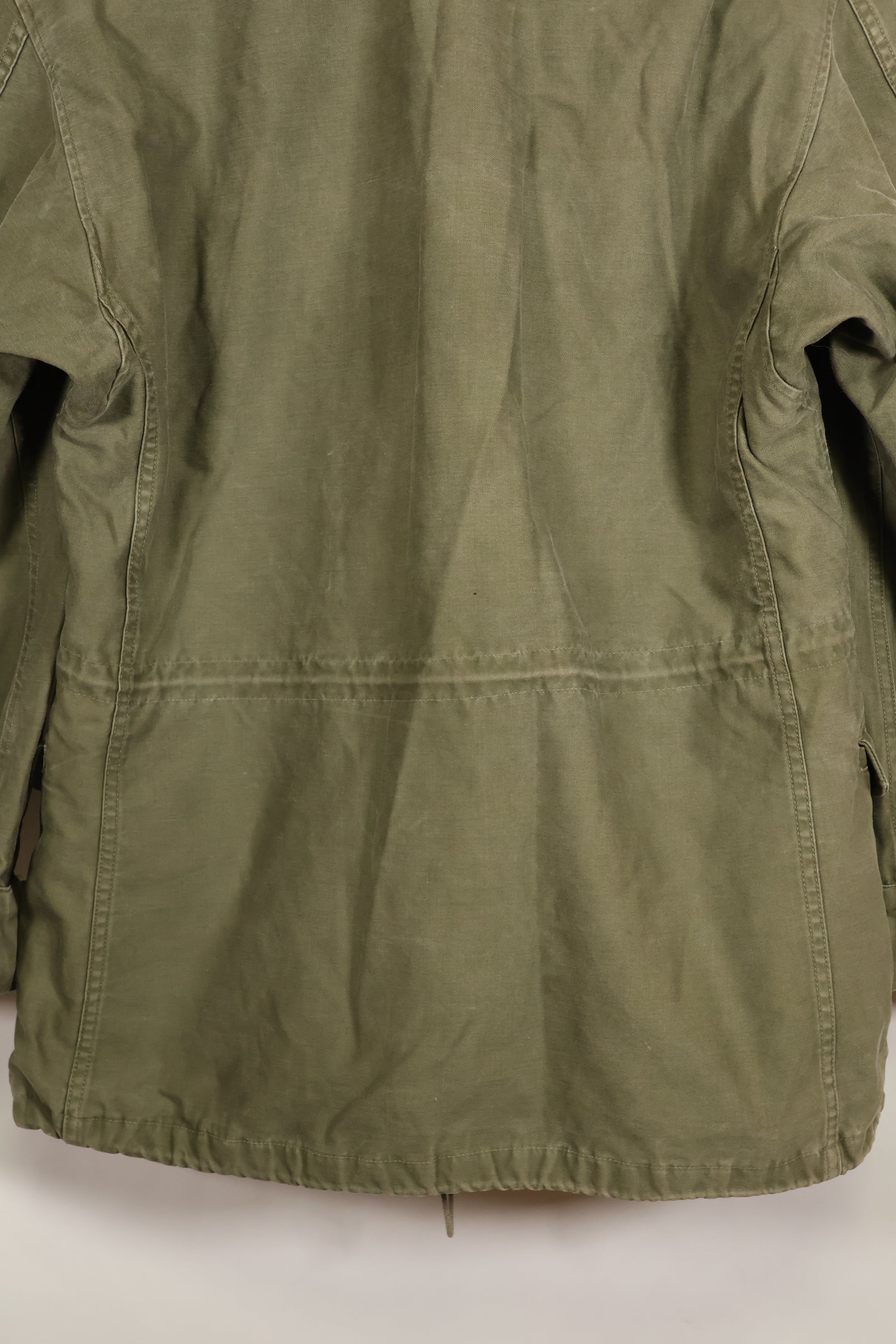 1957 Contract, S-S, U.S. Military, M51 Fold Jacket, No Liner, Faded, Used