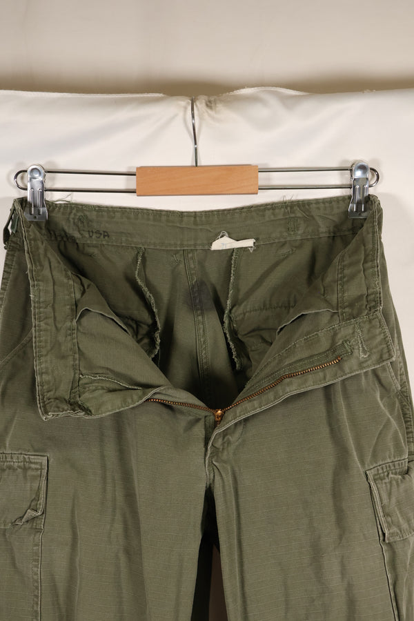 Circa 1969 S-R Size 4th Model Jungle Fatigue Pants, used, film company release B