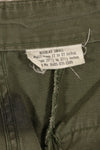 Circa 1969 S-R Size 4th Model Jungle Fatigue Pants, used, film company release B