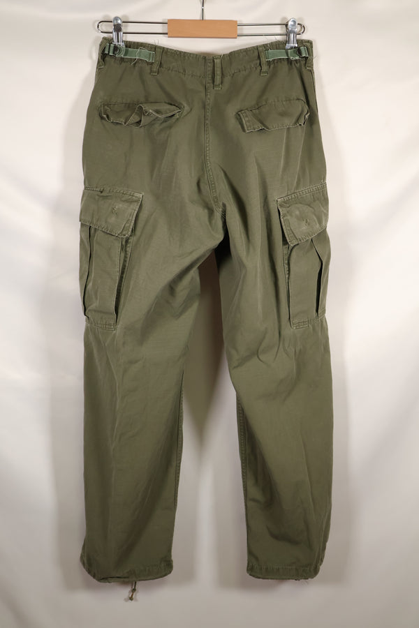 Circa 1969 S-R Size 4th Model Jungle Fatigue Pants, used, film company release B