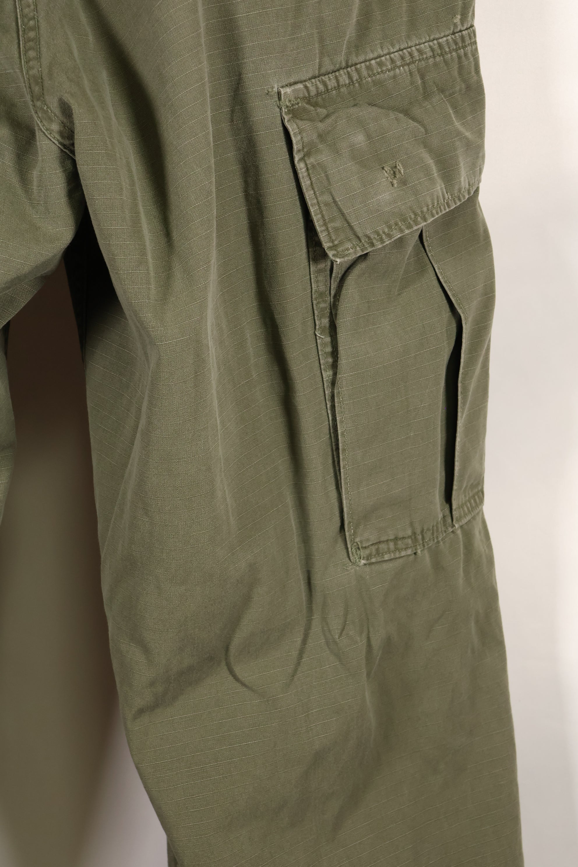 Circa 1969 S-R Size 4th Model Jungle Fatigue Pants, used, film company release B