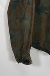 1962 East German Army NVA M58 Flächentarn sniper smock in Bluementarn camo, almost unused.