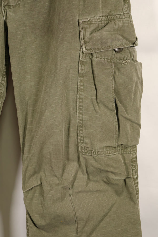 Circa 1969 S-R Size 4th Model Jungle Fatigue Pants, used, film company release, C