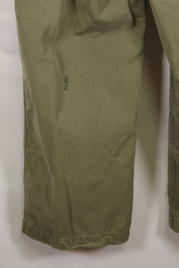 Circa 1969 S-R Size 4th Model Jungle Fatigue Pants, used, film company release, C