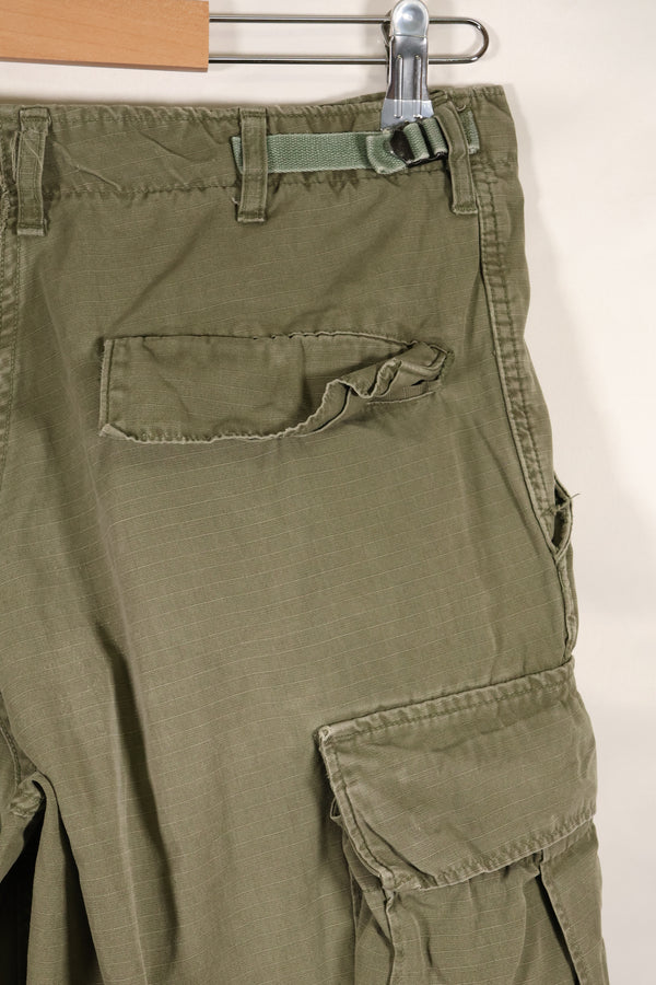 Circa 1969 S-R Size 4th Model Jungle Fatigue Pants, used, film company release, C