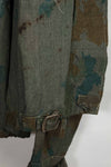 1962 East German Army NVA M58 Flächentarn sniper smock in Bluementarn camo, almost unused.