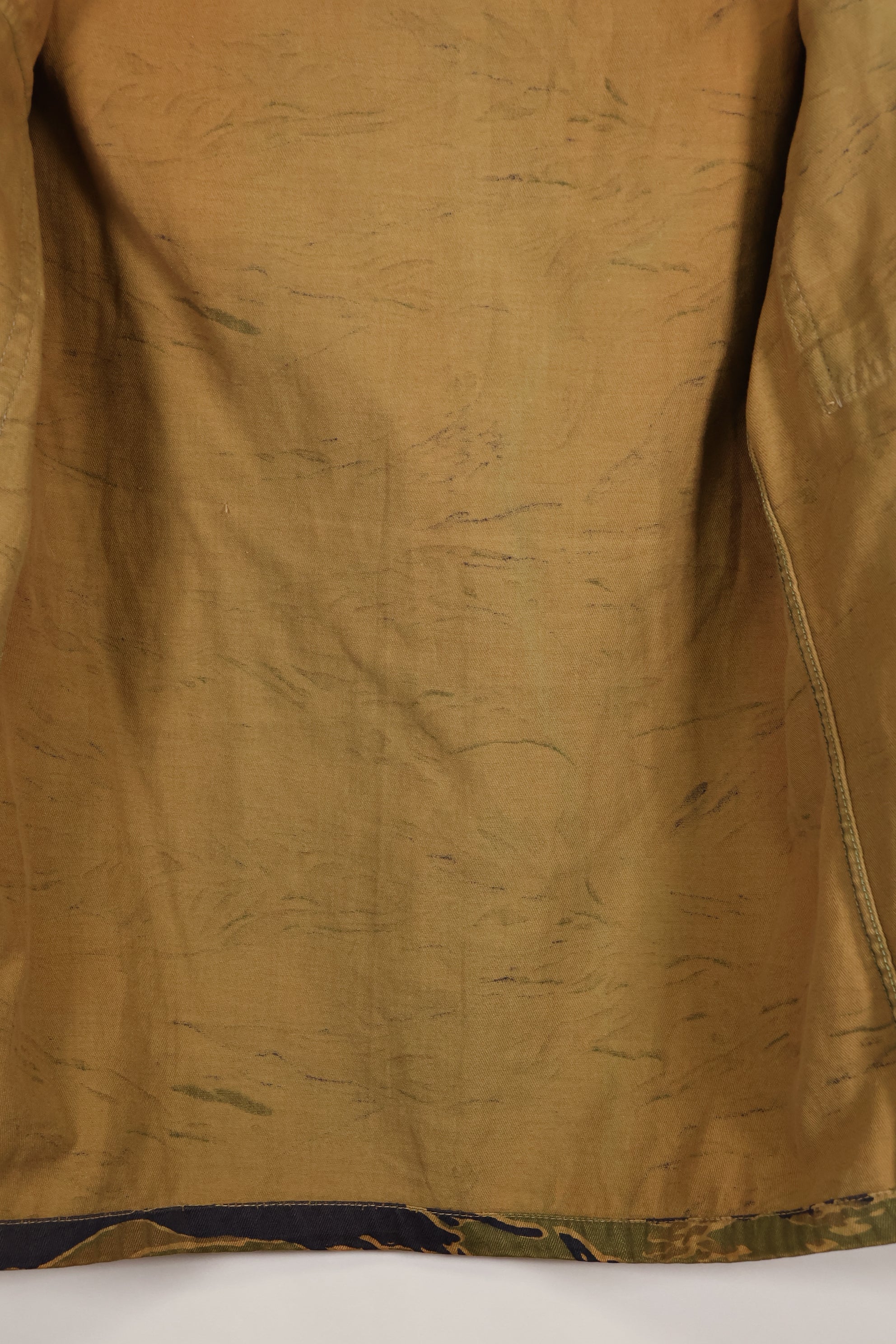 Real A-M Tiger Stripe Shirt Gold Tiger Derivative Pattern in good condition