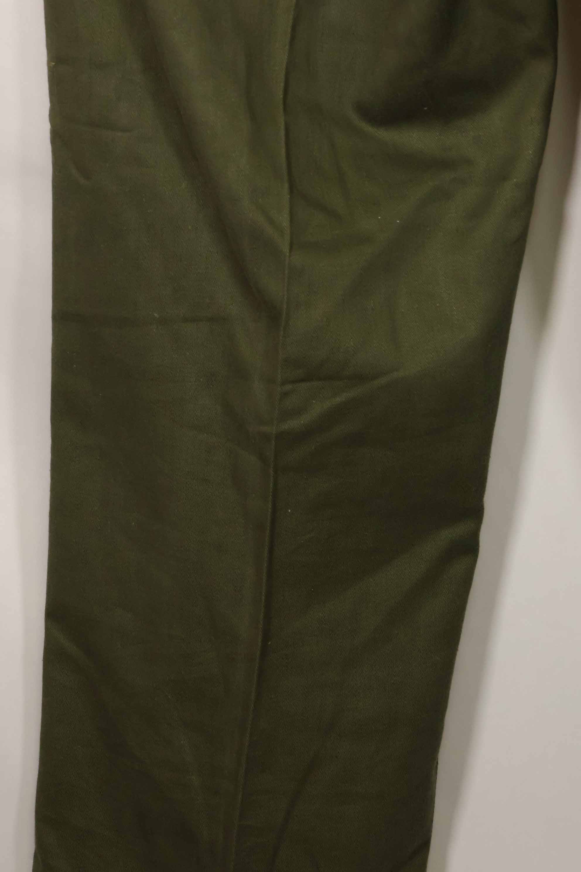 Early 1960s lot OG-107 Utility Pants Baker Pants LARGE Used