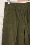 1969 Contract 4th Model Ripstop Jungle Fatigue Pants M-R Used
