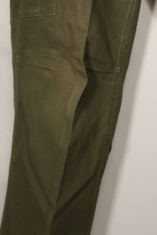 1969 Contract 4th Model Ripstop Jungle Fatigue Pants M-R Used