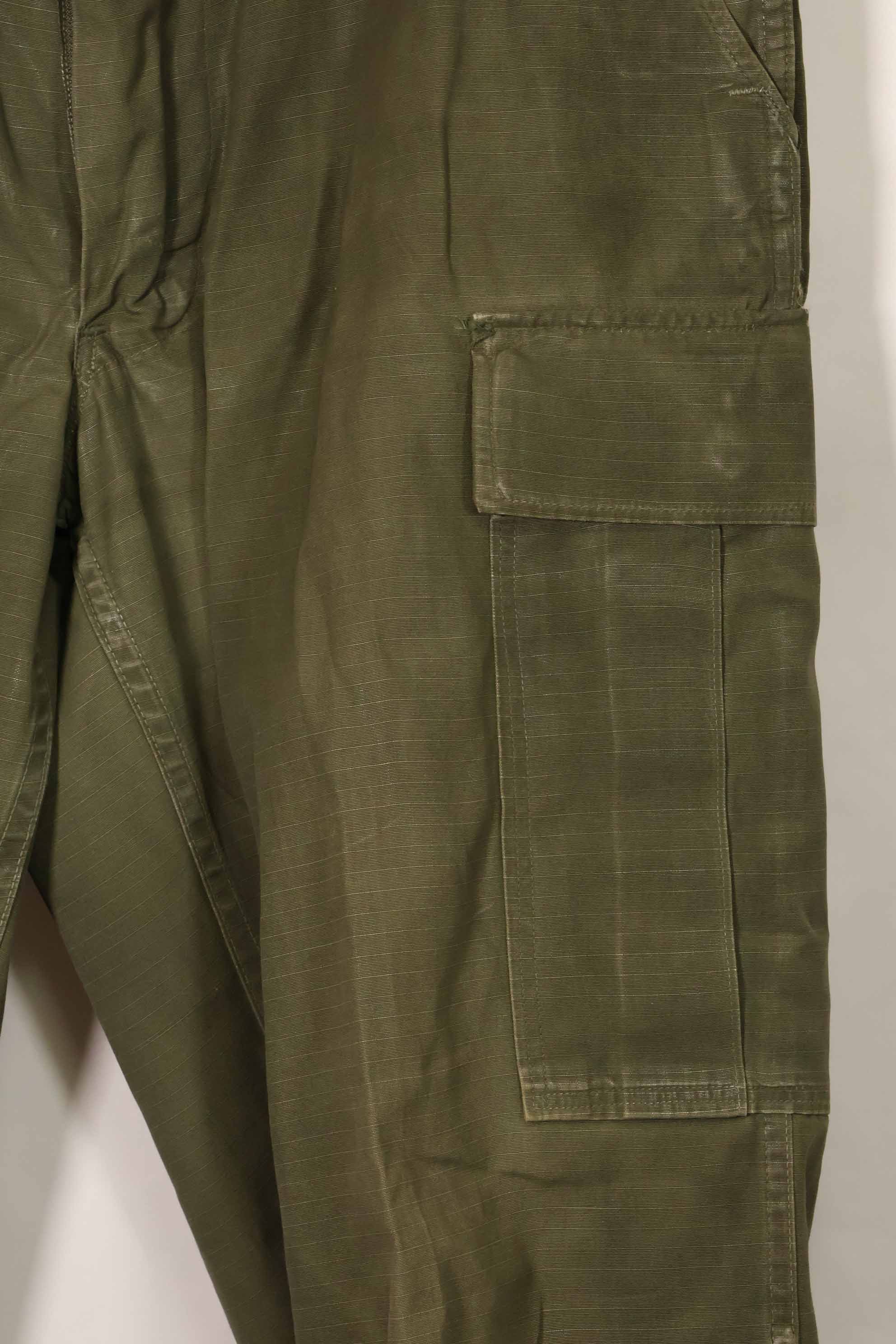 1969 Contract 4th Model Ripstop Jungle Fatigue Pants M-R Used