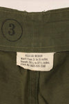 1969 Contract 4th Model Ripstop Jungle Fatigue Pants M-R Used