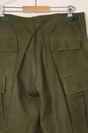 1969 Contract 4th Model Ripstop Jungle Fatigue Pants M-R Used