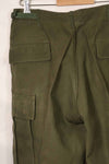 1969 Contract 4th Model Ripstop Jungle Fatigue Pants M-R Used