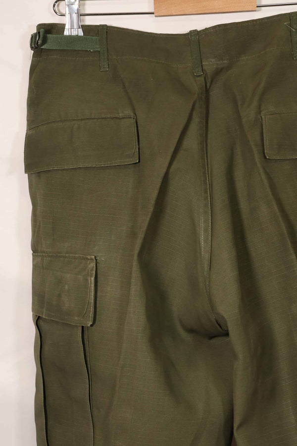 1969 Contract 4th Model Ripstop Jungle Fatigue Pants M-R Used