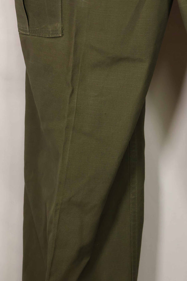 1969 Contract 4th Model Ripstop Jungle Fatigue Pants M-R Used