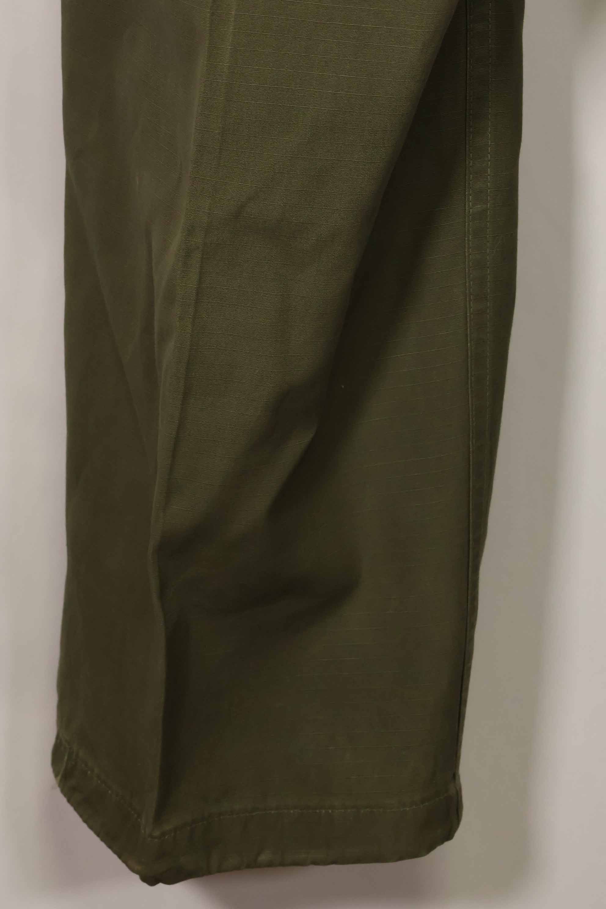 1969 Contract 4th Model Ripstop Jungle Fatigue Pants M-R Used