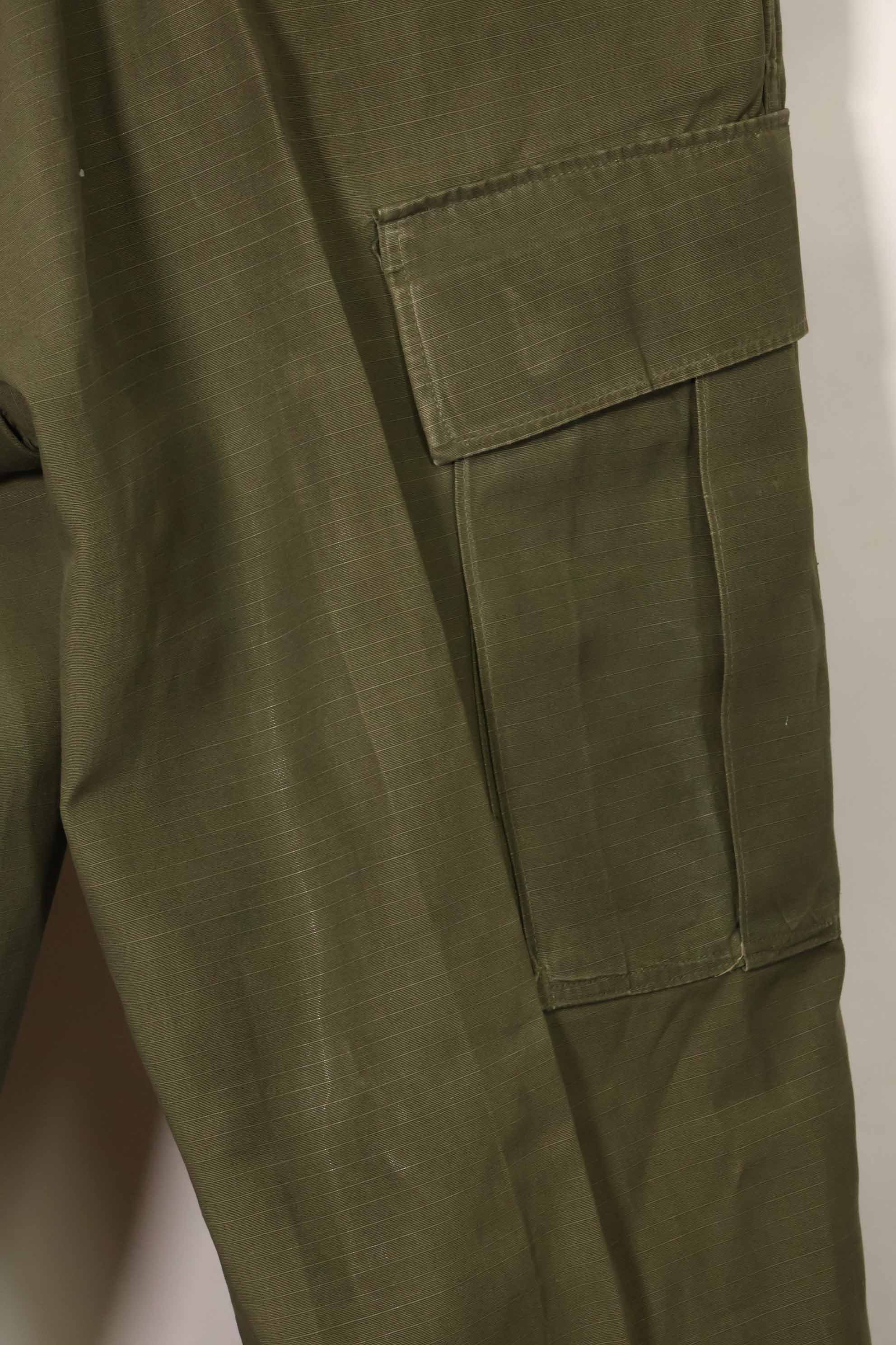 1969 Contract 4th Model Ripstop Jungle Fatigue Pants M-R Used