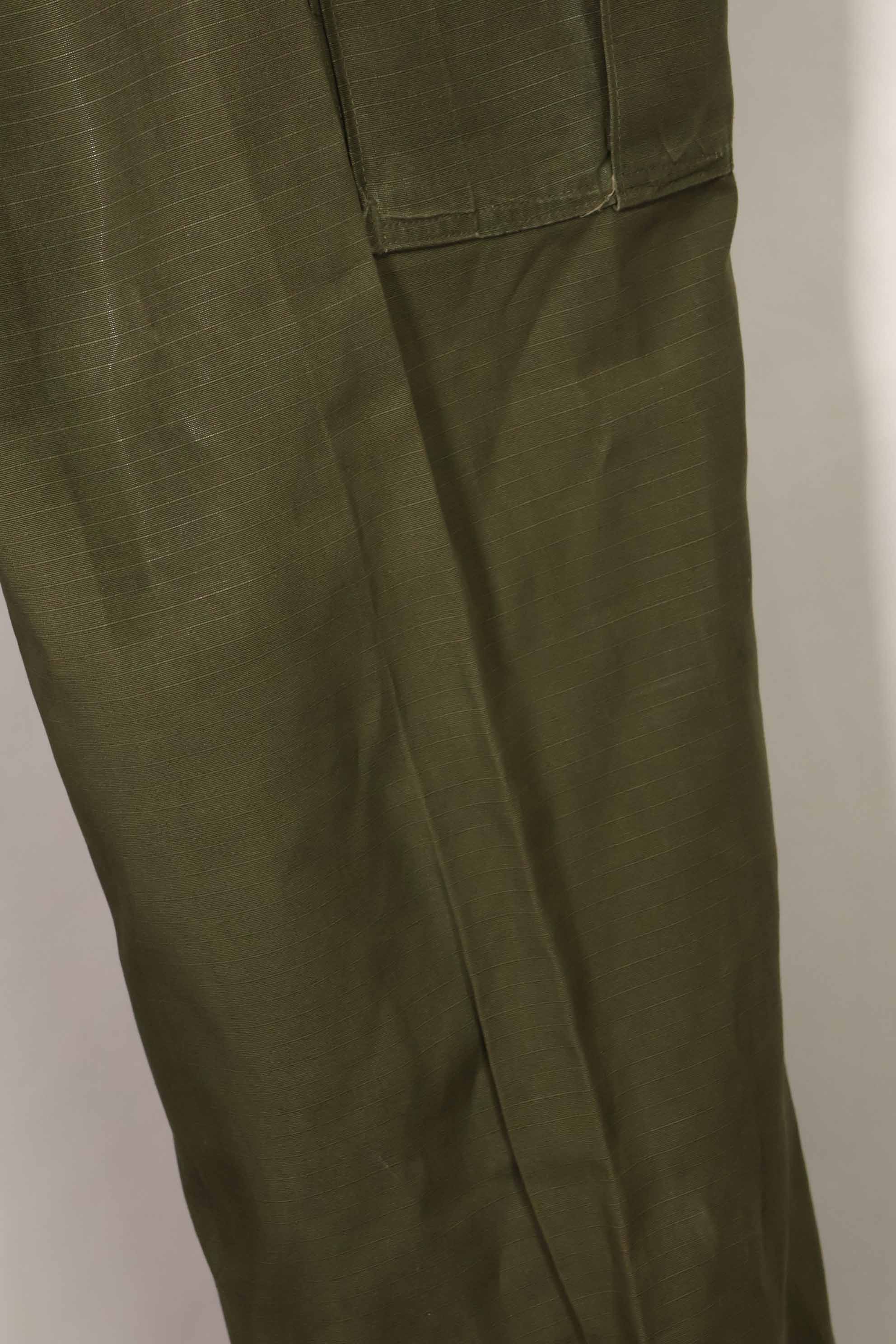 1969 Contract 4th Model Ripstop Jungle Fatigue Pants M-R Used