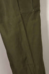 1969 Contract 4th Model Ripstop Jungle Fatigue Pants M-R Used