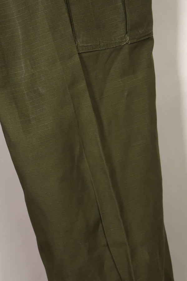 1969 Contract 4th Model Ripstop Jungle Fatigue Pants M-R Used