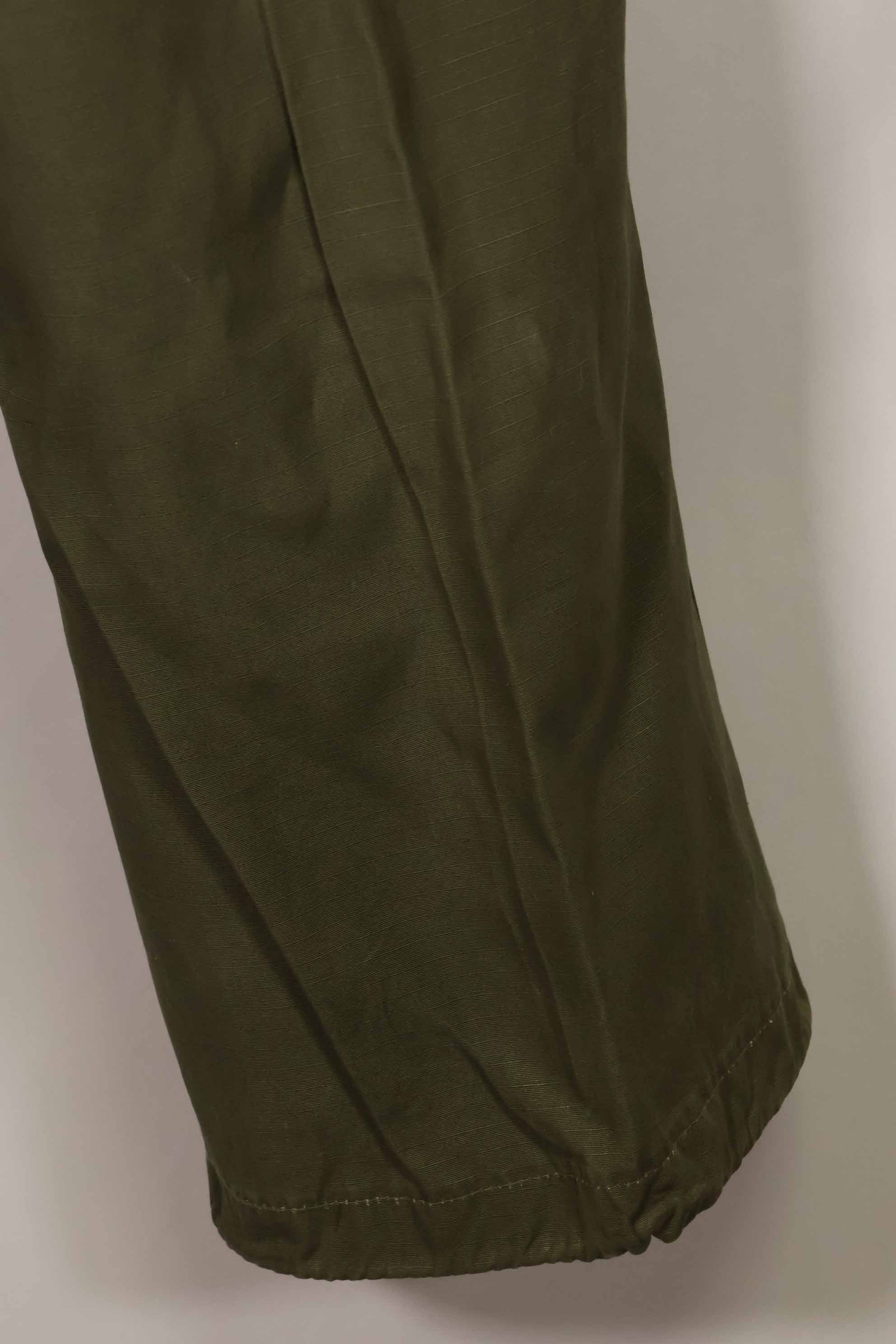 1969 Contract 4th Model Ripstop Jungle Fatigue Pants M-R Used