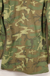 Circa 1966–67 | Estimated S-R | ERDL | Non-ripstop | Early print | Jungle fatigue jacket | Used