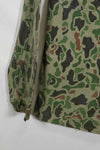 1980's Korean Army Frogskin camouflage HBT shirt, used C