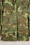 Circa 1967, M-L, ERDL, non-ripstop, early print, jungle fatigues jacket, used