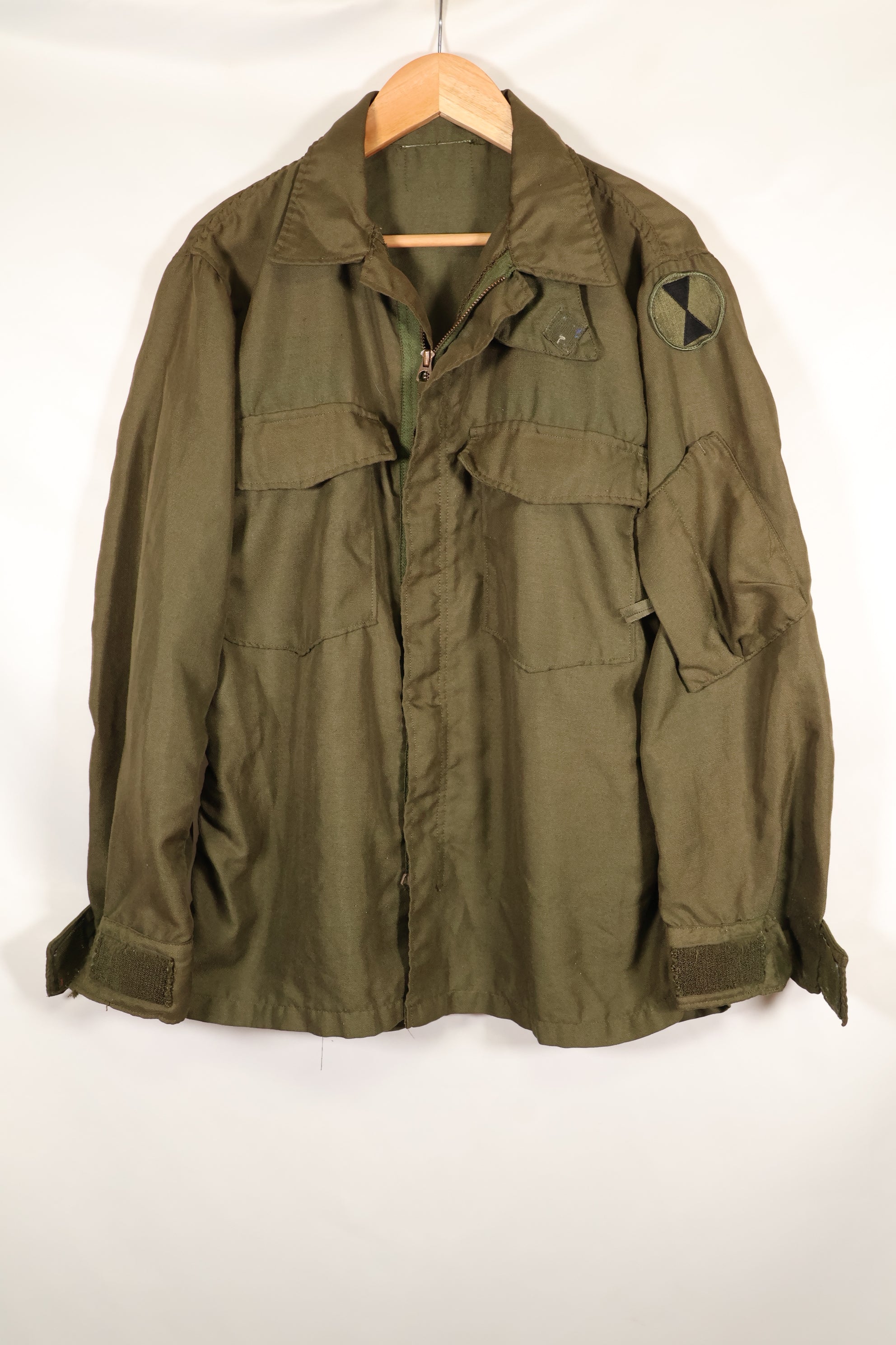 约1960年代后期　美军　NOMEX　飞行夹克　标签缺失　二手商品