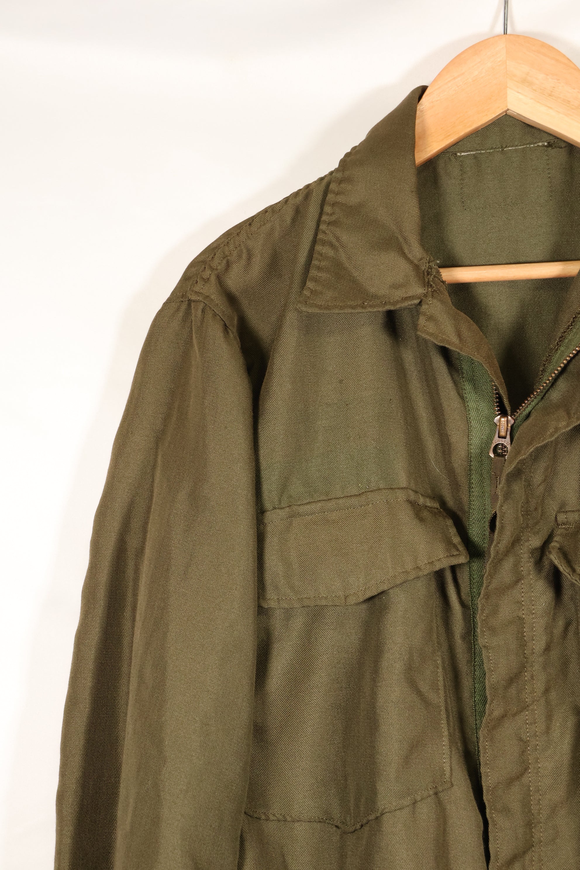 约1960年代后期　美军　NOMEX　飞行夹克　标签缺失　二手商品