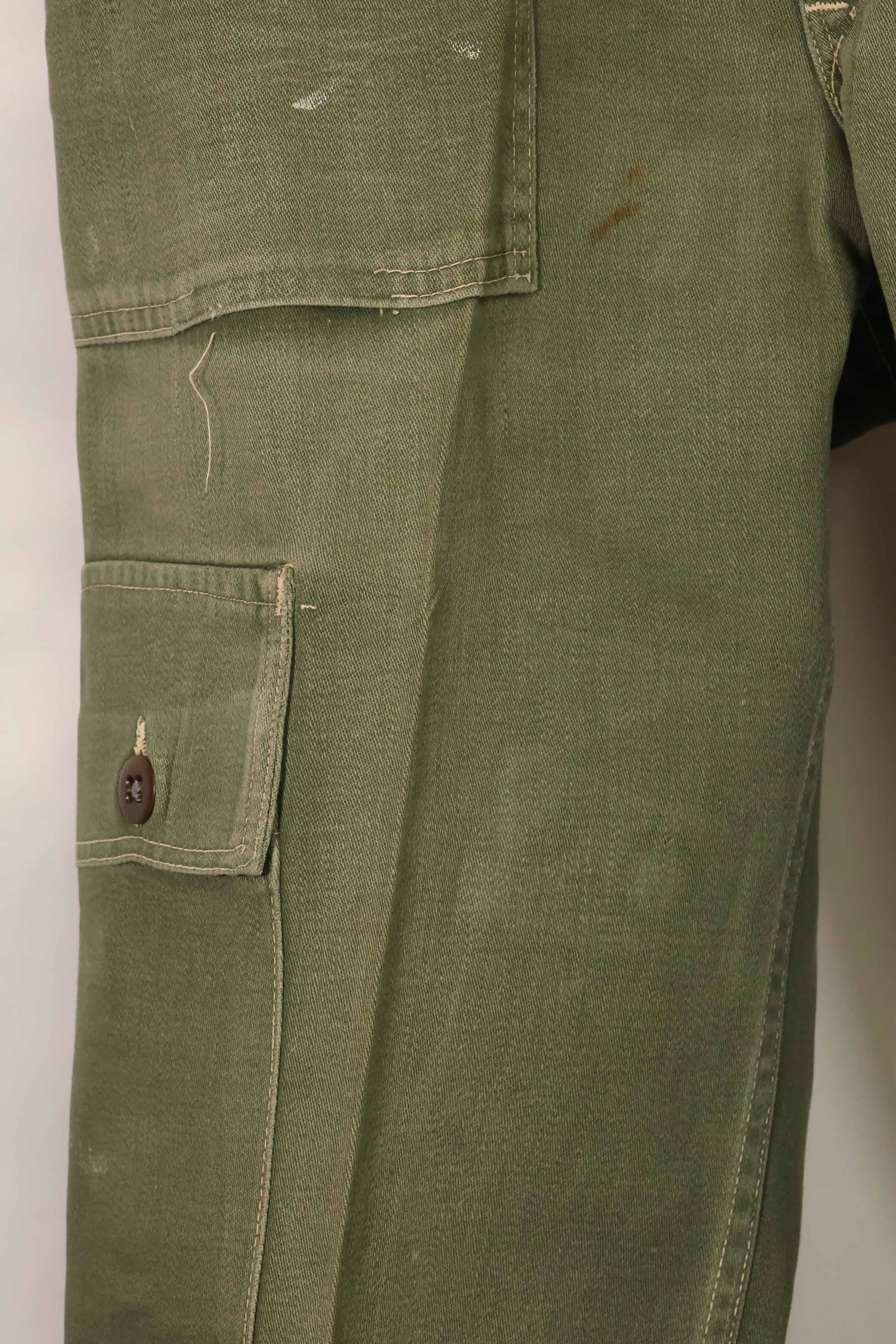 Early 1960s OG-107 Utility Uniform Baker Pants Modified 82nd Airborne Division F