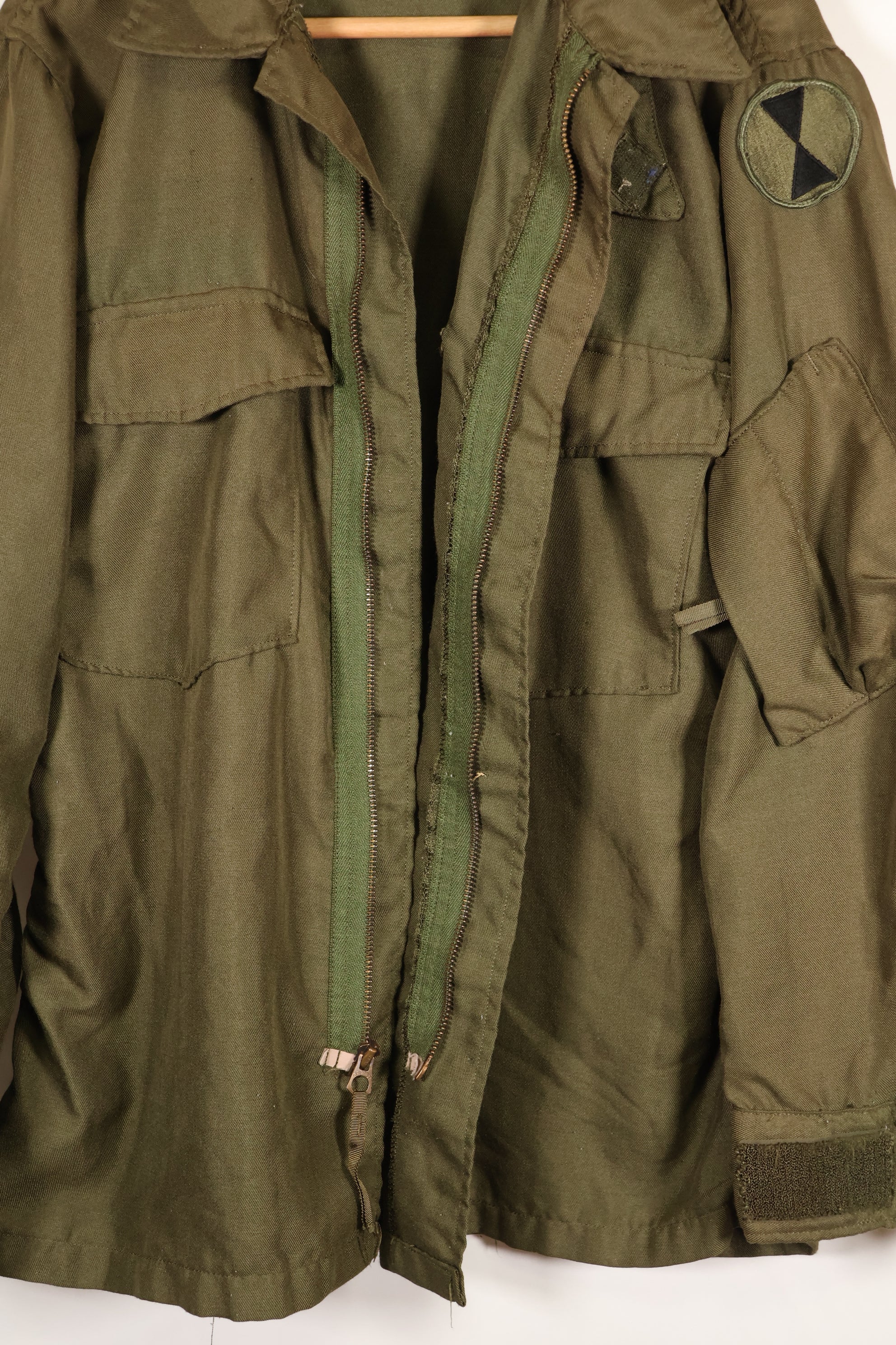 约1960年代后期　美军　NOMEX　飞行夹克　标签缺失　二手商品