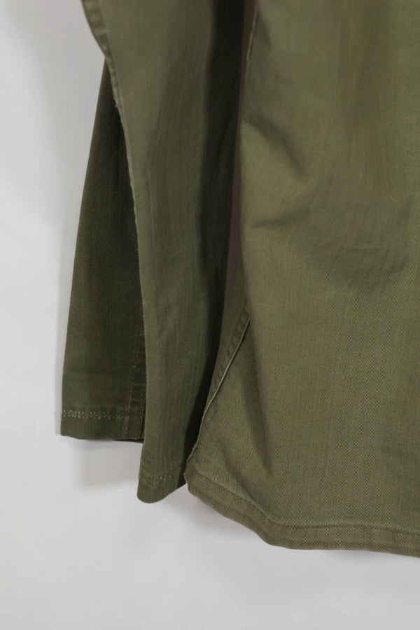 1950's U.S. Army HBT Utility Shirt, used, with name