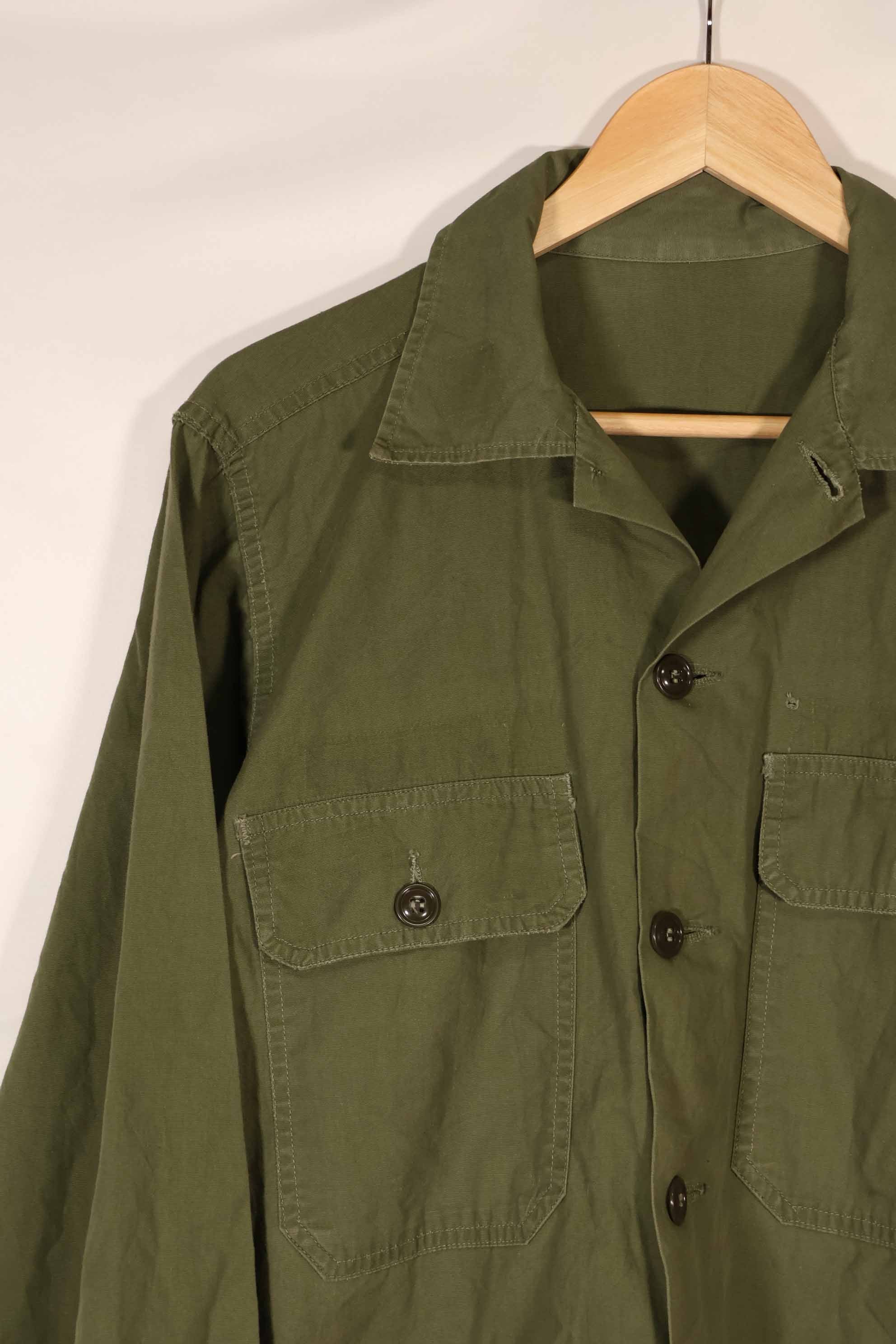 Real 1960s Poplin OG-107 Utility Shirt D