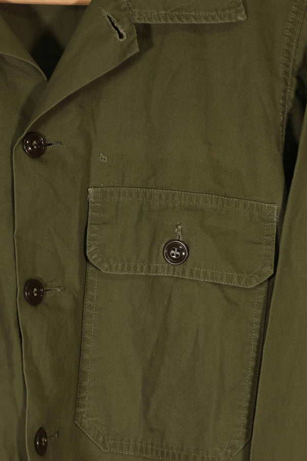 Real 1960s Poplin OG-107 Utility Shirt D