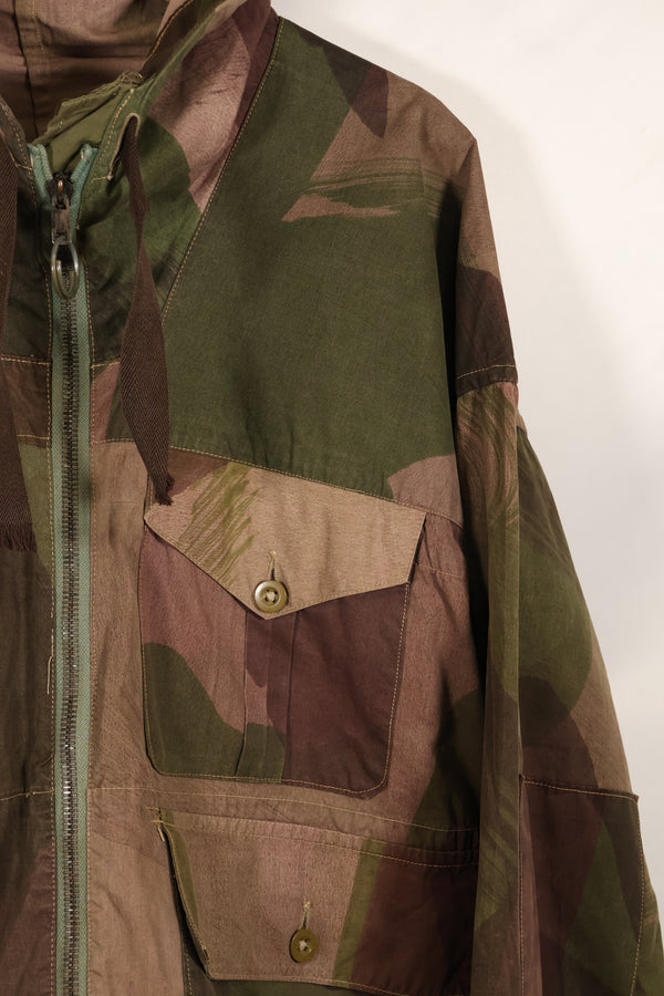 1943 British Army SAS WINDPROOF Smock Zipper Modified Indochina War Used