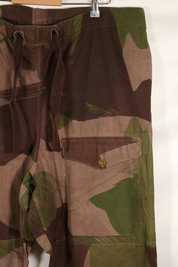 Real British Army SAS Trousers WINDPROOF Camouflage Pants Size No.5 Used