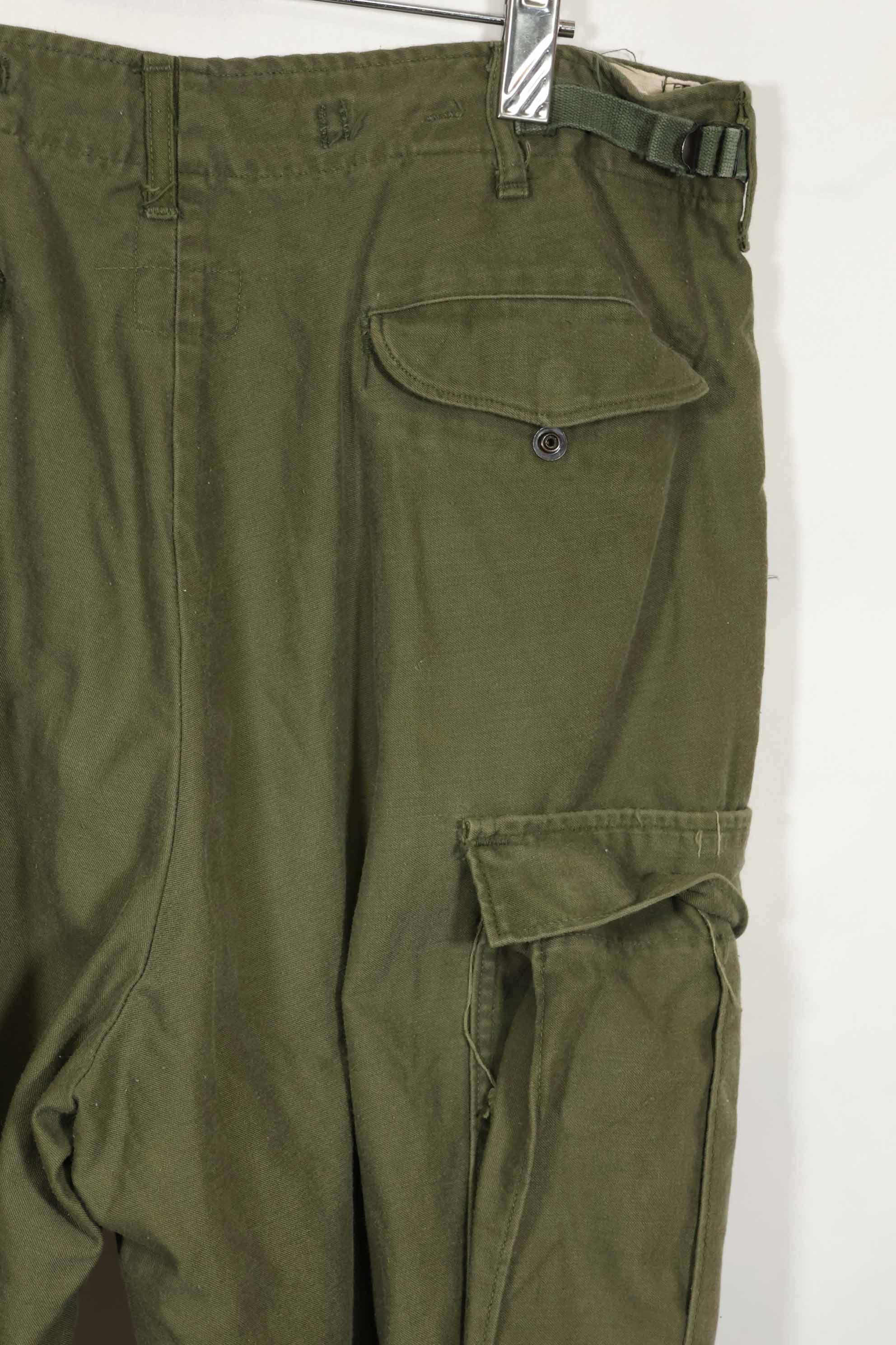 1974 U.S. Army M65 Cotton Field Pants M-R Used