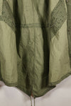 1981 Contract, SMALL, Early Model, U.S. Army, Desert Night Parka, Camouflage Parka, Used