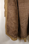 1940s, WWII, U.S. Navy, N-1 Deck Coat, Hooded Jacket, Faded, Stenciled, Used