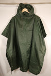 1967 Contract, Manufactured by Okinawa CISO, INDIGENOUS Rain Poncho, DAJ Contract Number, Rare Item Made in Japan