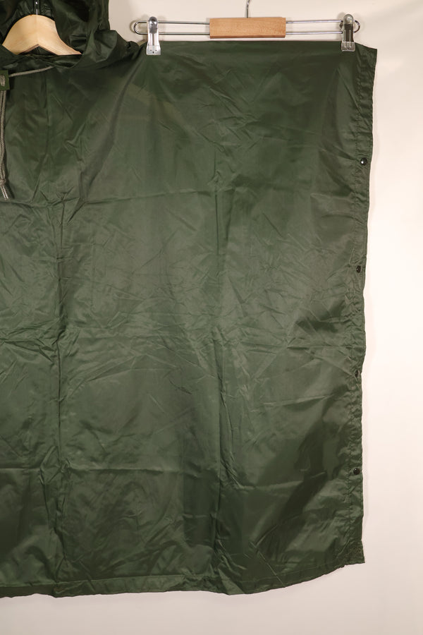 1967 Contract, Manufactured by Okinawa CISO, INDIGENOUS Rain Poncho, DAJ Contract Number, Rare Item Made in Japan