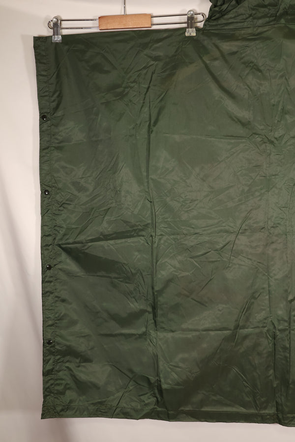 1967 Contract, Manufactured by Okinawa CISO, INDIGENOUS Rain Poncho, DAJ Contract Number, Rare Item Made in Japan