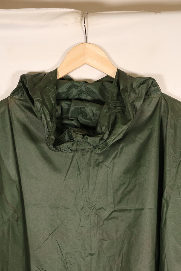 1967 Contract, Manufactured by Okinawa CISO, INDIGENOUS Rain Poncho, DAJ Contract Number, Rare Item Made in Japan