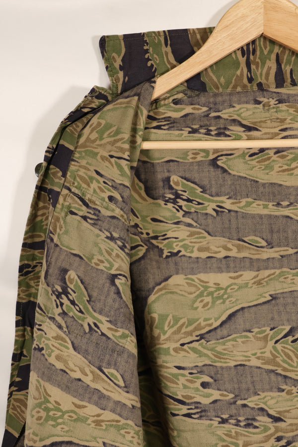 Real Late War Pattern US-Size Tiger Stripe Shirt with 173rd Airborne Brigade Patch