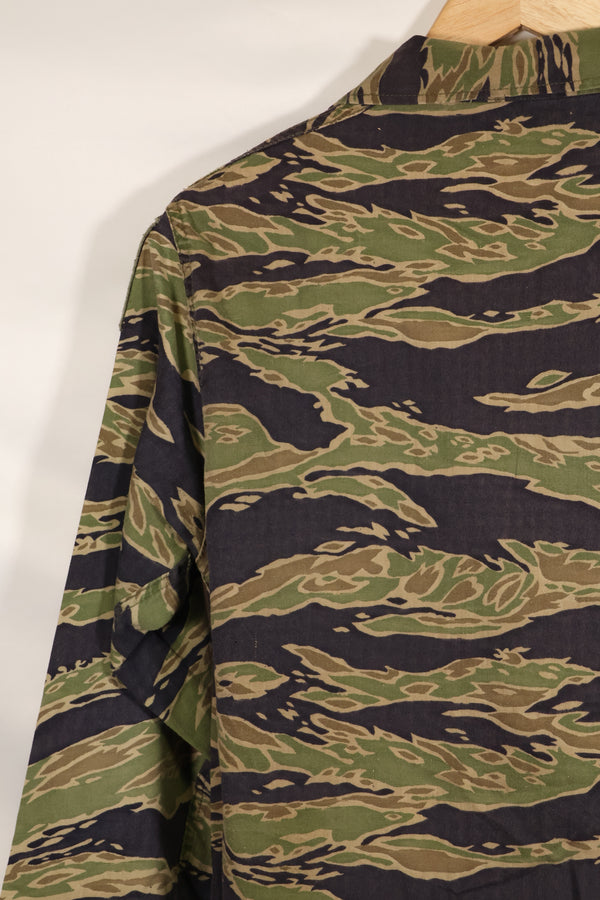 Real Late War Pattern US-Size Tiger Stripe Shirt with 173rd Airborne Brigade Patch
