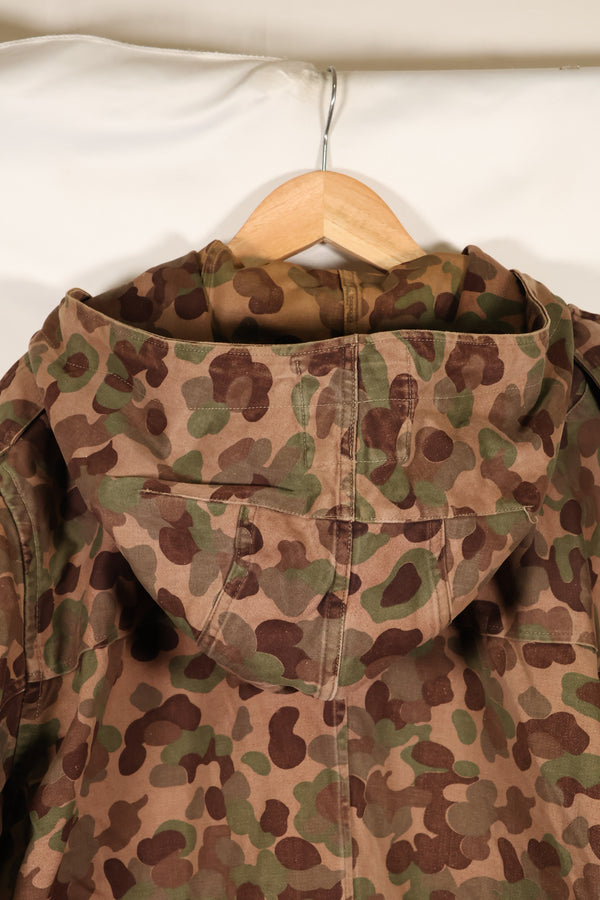 1960s–70s: M57 Austrian Army P-Pattern Camouflage Hoodie, Used, Size B