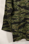 Actual Late War Pattern US Size Tiger Stripe Shirt Dark Color Almost Unused